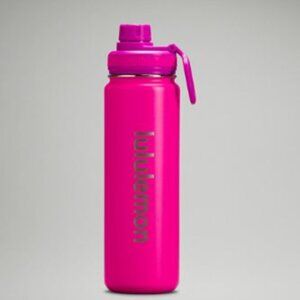 NWT! RARE SeaWheeze 2020 LULULEMON Back to Life Sport Bottle 24oz Pink